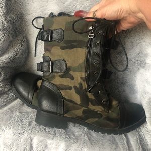 Combat Fashion boots